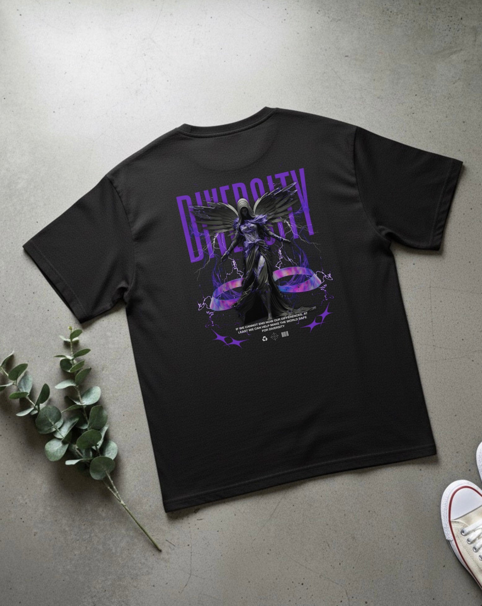 DIVERSITY Oversized T Shirt