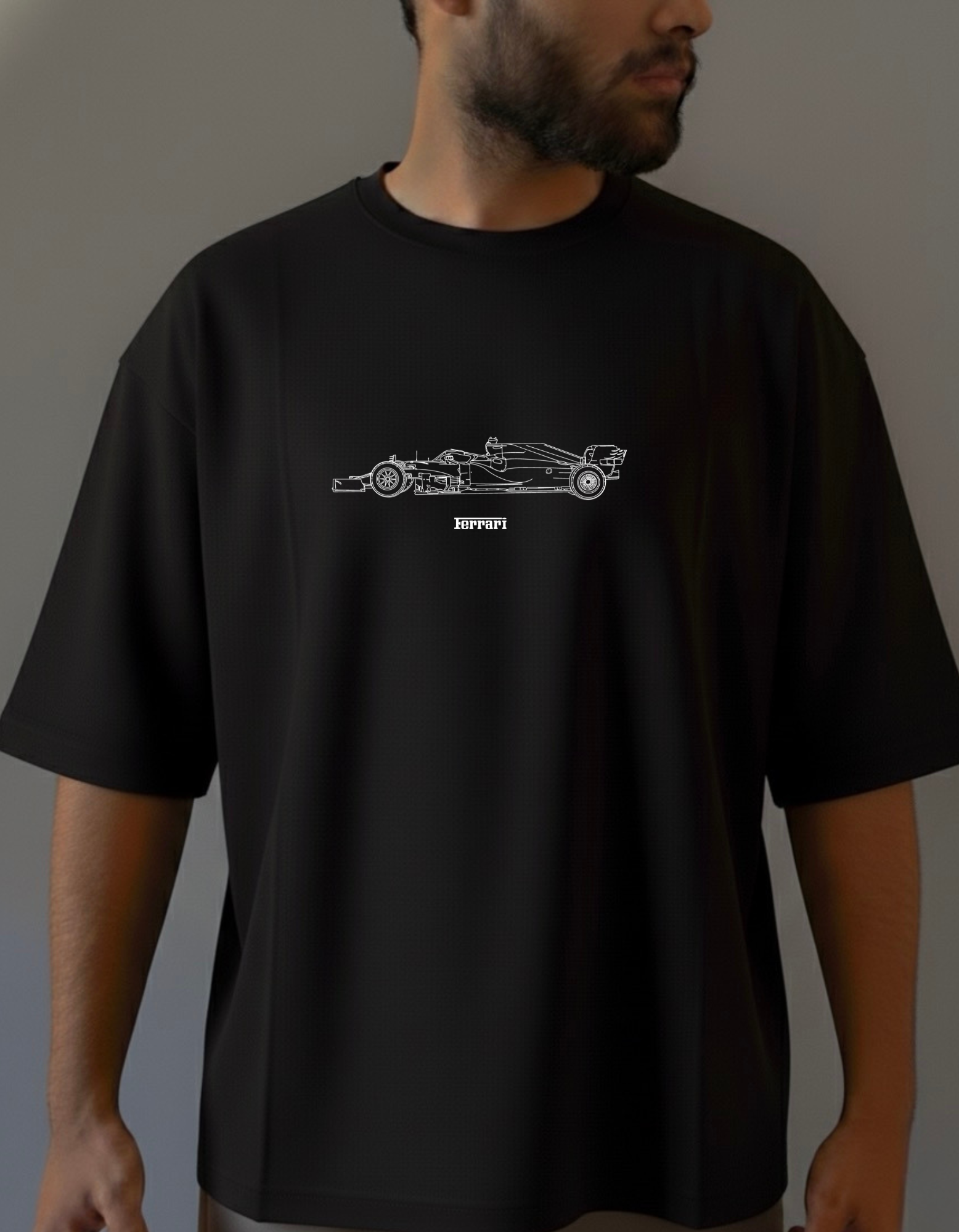 FERRARI Oversized T Shirt