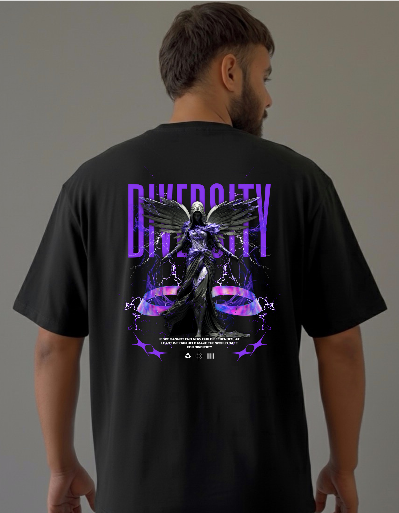 DIVERSITY Oversized T Shirt